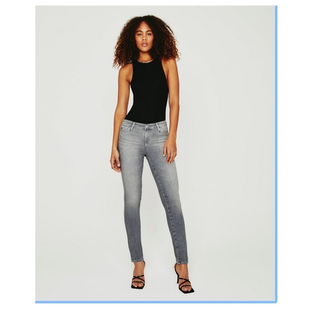 NWT: Grey AG Adriano Goldschmeid Prima Cigarette Leg jeans Size 24